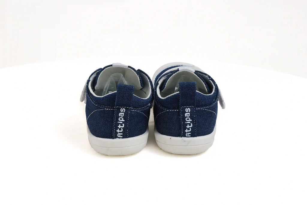 Attipas Denim Skin Shoes - Deep Blue