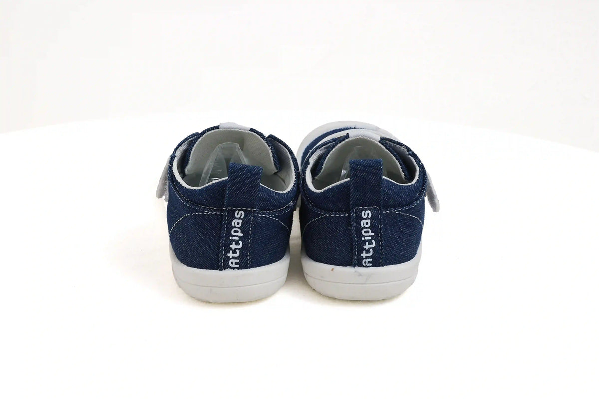 Attipas Denim Skin Shoes - Deep Blue