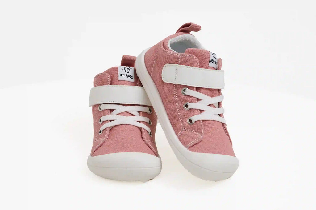 Attipas Denim Skin Shoes - Pink